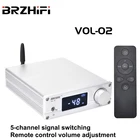 Предусилитель BRZHIFI VOL02, Bluetooth 5,0, QCC3008, HiFi цифровой аудио усилитель для усилителя мощности, активные динамики, поддержка SBC AAC APTX