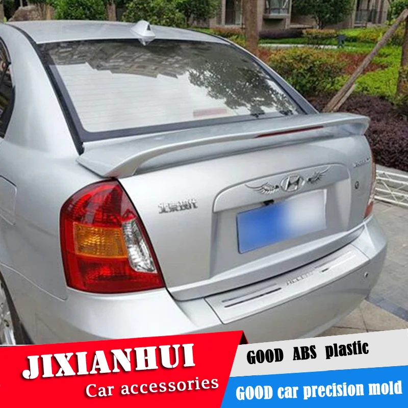 Спойлер для Hyundai Accent 2005 2009 спойлер с акцентом YWW из АБС пластика заднее крыло