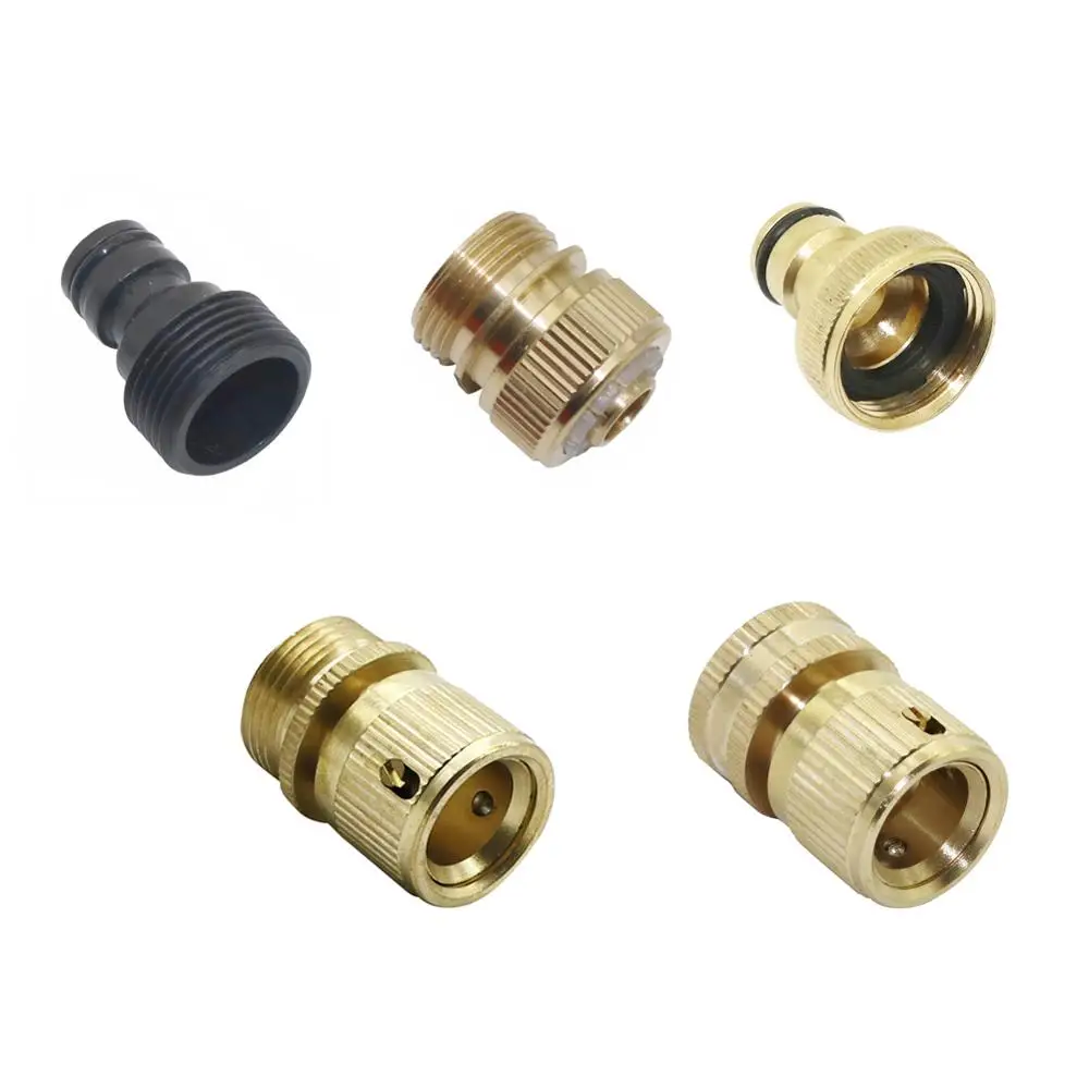 Соединитель для шлангов и соединитель водопроводных пистолетов автомойки 3/4