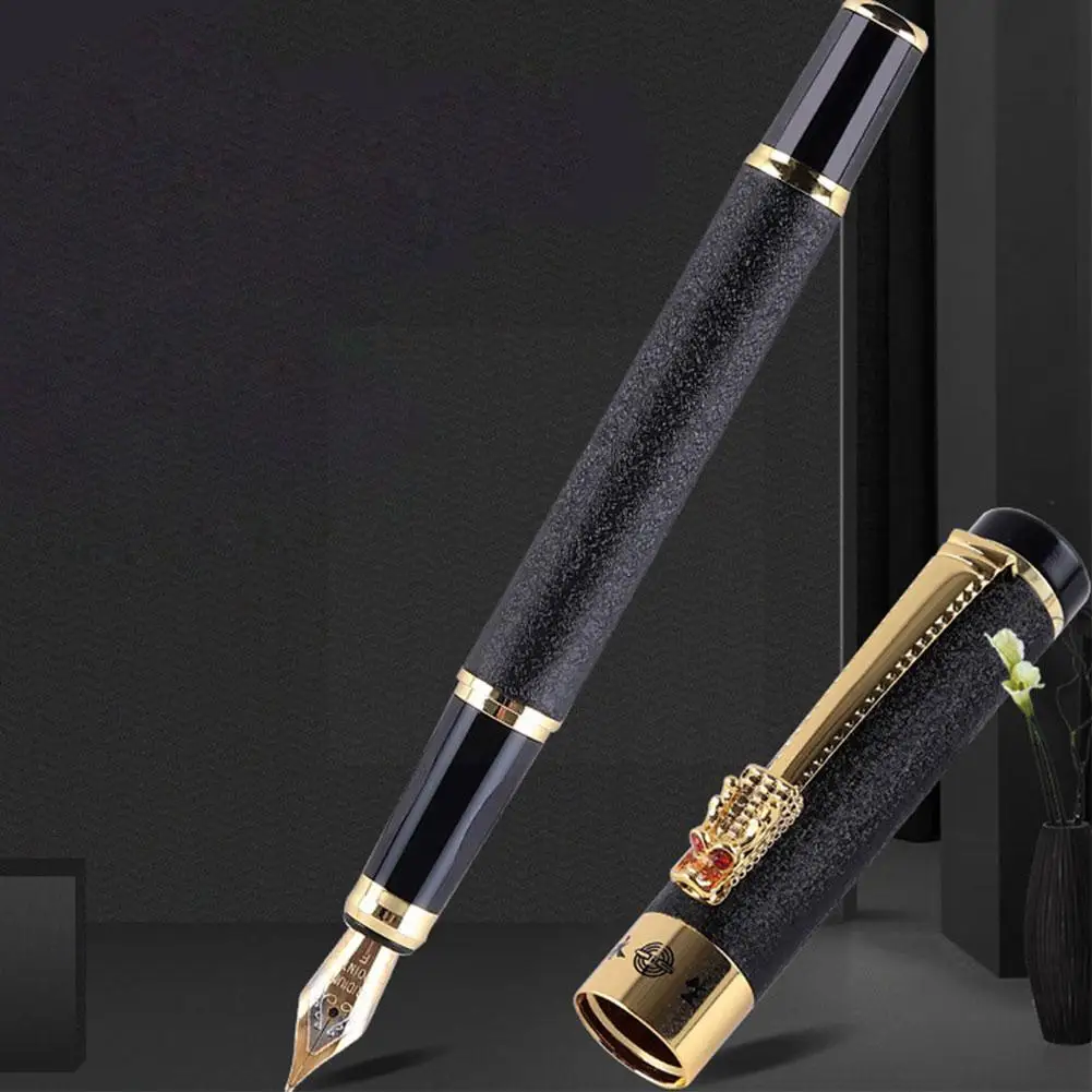 

1pc Hight Quality Fountain Pen Hard Pen Student Art Writing Ink Signature Calligraphy Pen Fountain Office Business Pen R2i2