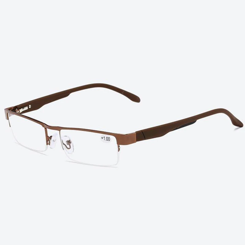 Очки для чтения мужчин и женщин несферические полуметаллические линзы с