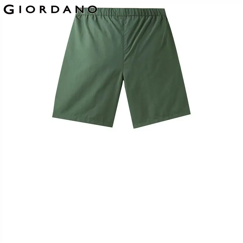 Мужские шорты с тонким эластичным поясом Giordano свободные Разноцветные