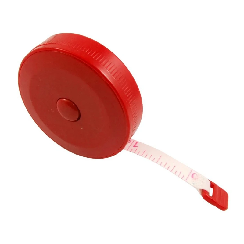 

Tailor Sewing Retractable Ruler Tape Measure Red 1.5M/60"
