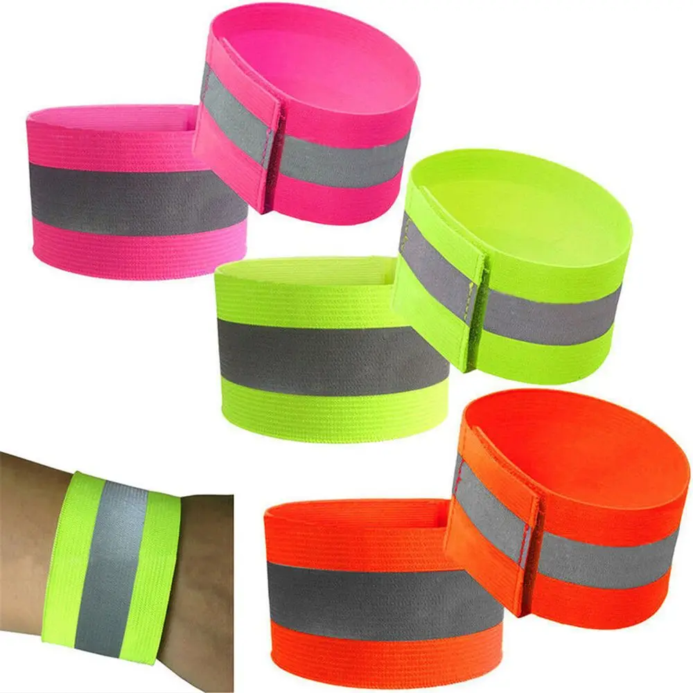 4*35cm Practical Reflective Armband Belt Strap For Outdoor Sports Night Running Cycling Arm Riding Jogging Safety | Спорт и