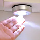 Мини светодиодный ночник портативная энергосберегающая вспышка лампа настенный светильник для автомобиля Шкаф Кухня лестница освещение