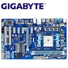 Разъем FM2 для материнской платы AMD A55, GA-F2A55-DS3 оригинал, DDR3, для настольного ПК, материнская плата F2A55-DS3, 64 ГБ, F2A55 DS3, бу