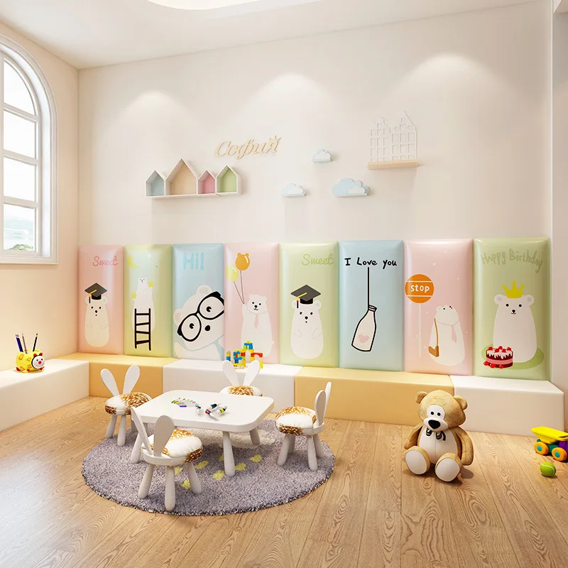 

Children's Room School Anti-collision Wall Stickers Soft Surrounding Baby Anti-collision Retaining Wall Stickers Wall Background