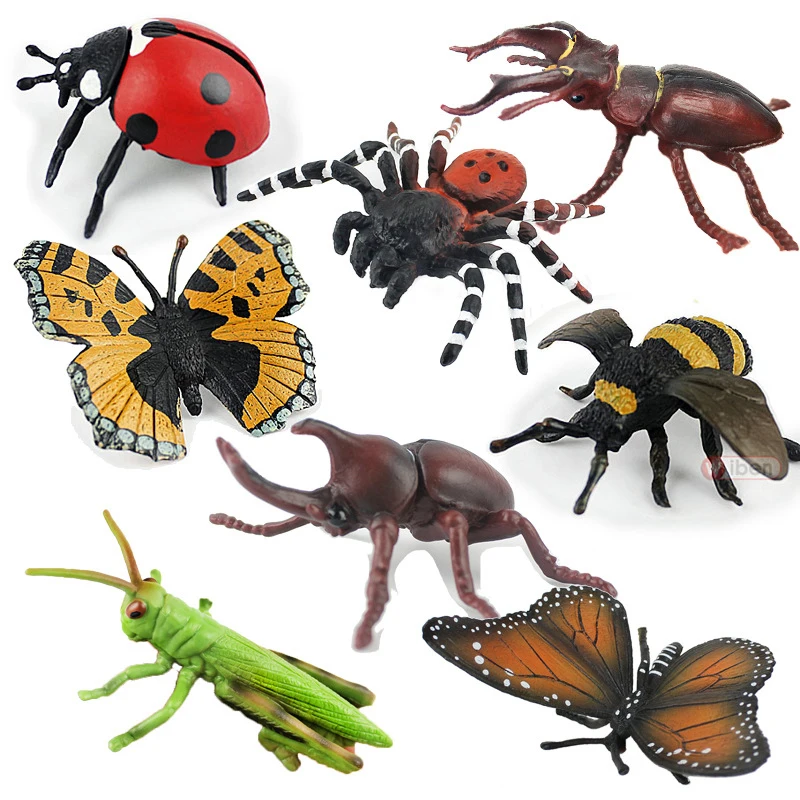 

Unique Simulation Vivid Decorative Butterfly Model Plastic Insects Toys Creative Simulation Insect Models Children's Toy