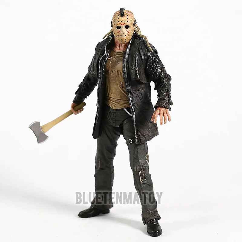 NECA 2009 Deluxe Edition экшн-фигурка Джейсона вурхеса ПВХ фигурка ужаса игрушка