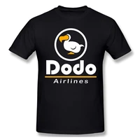 dodo airline casual t shirt hot sale animal crossing new horizons tee shirt 100 cotton o neck t shirts