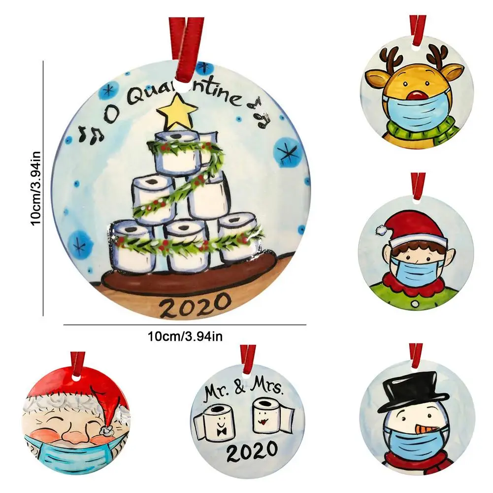 

2020 Personalized Creative Christmas Decorations Gifts Tree Hanging Pendants for Holiday Wedding Party Decoration Tree Ornaments