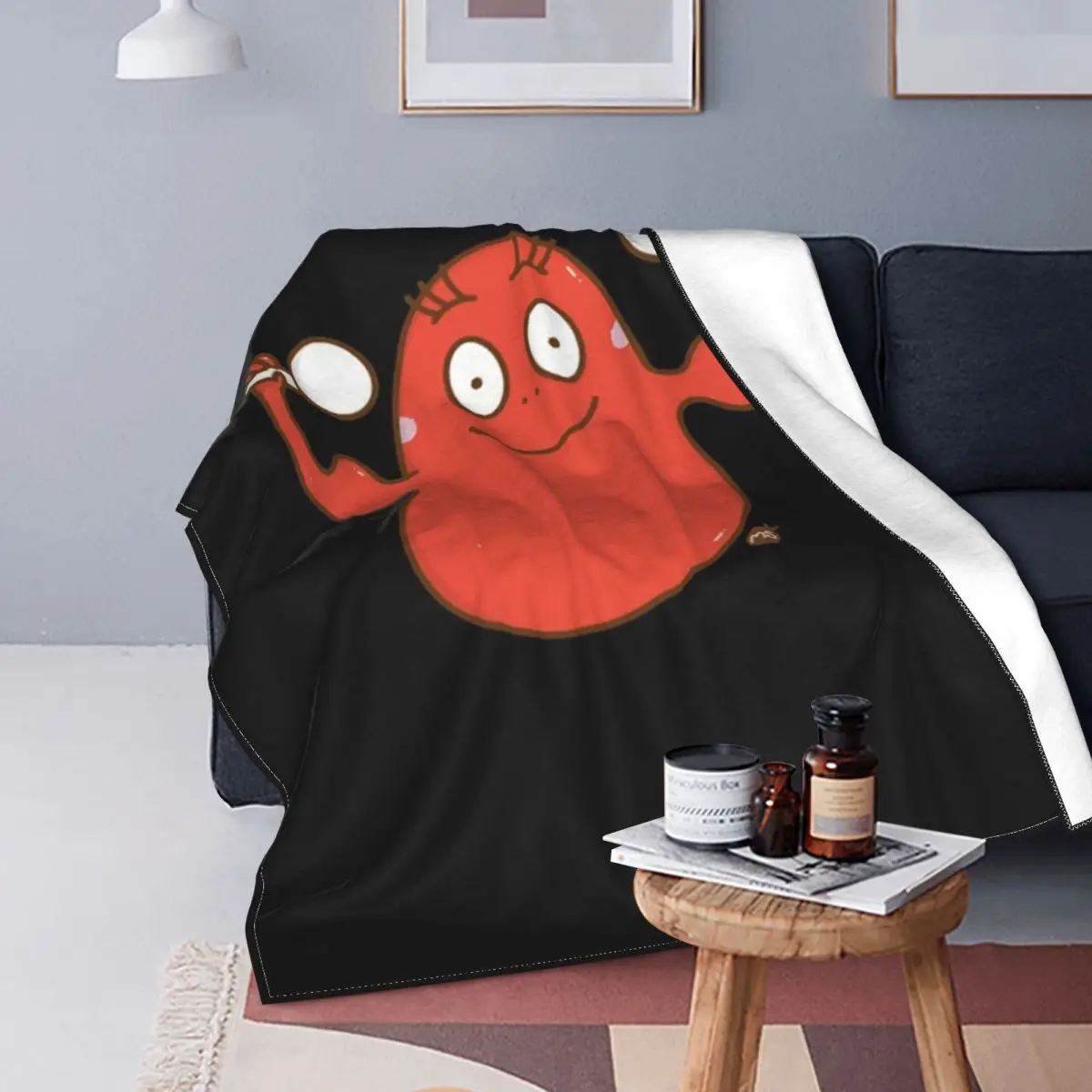 

Barbapapa Blanket Anime Cute Monster Cold Super Soft Blanket Cheap Cozy Fleece Bedspread