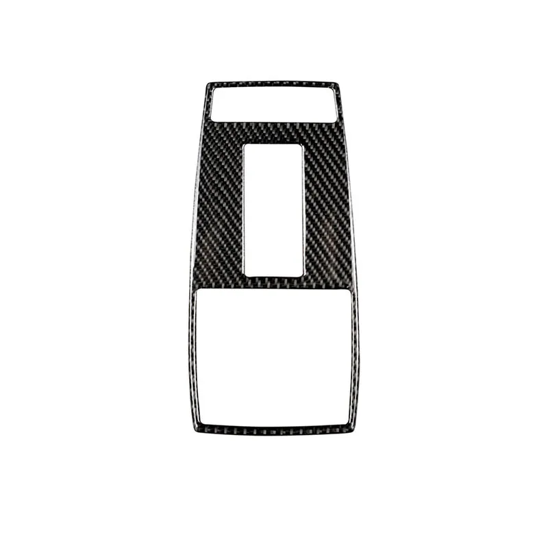 

Рамка из настоящего углеродного волокна, аксессуары для украшения автомобилей, подходит для Mercedes-Benz C-Class W204 W212