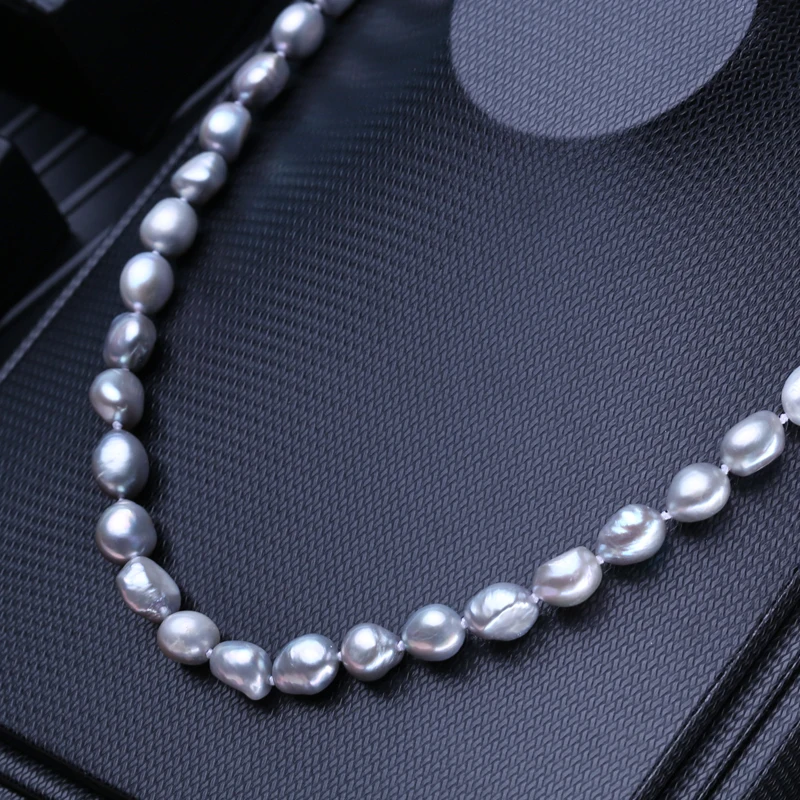 FENASY Natural Freshwater Pearl Necklaces For Women Baroque Long Necklace Wedding Jewelry Neck Accessories | Украшения и