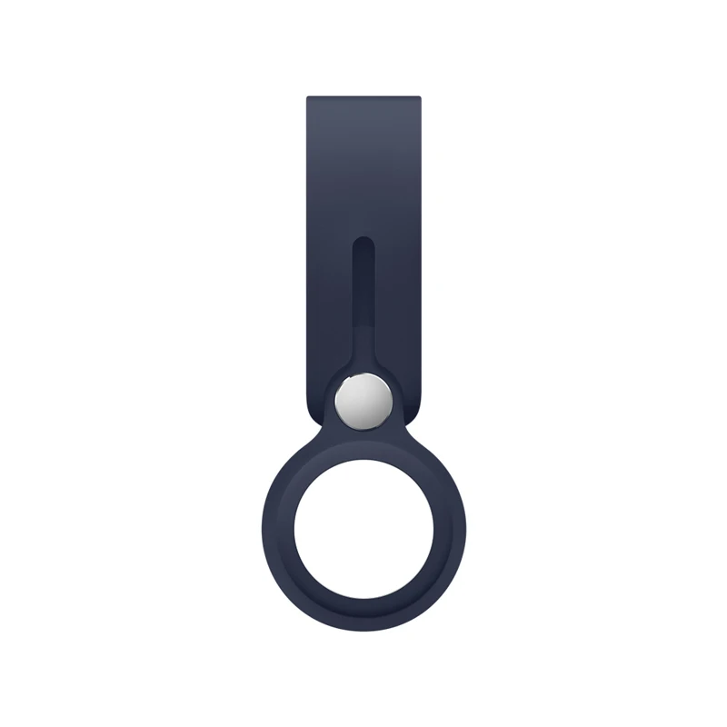 

Silicone case For Airtag loop Liquid Protective Case Apple Locator Tracker Anti-lost Device Keychain Protective Case Hot