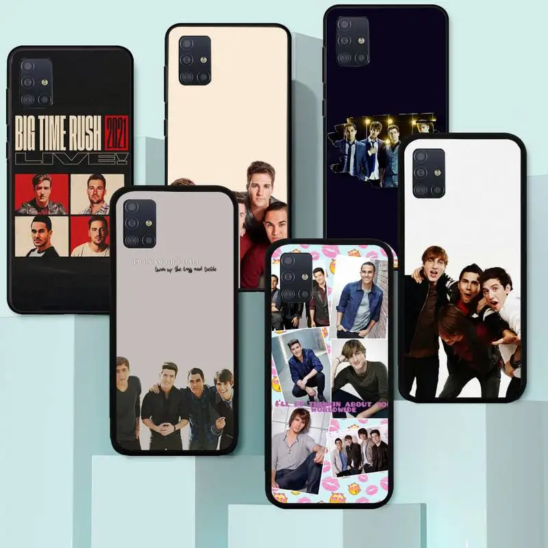 

Big Time Rush Phone Case TPU For Samsung S6 S7 S8 S9 S10 plus S20 S21 S30Ultrs Fundas Cover