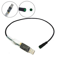 electric bicycle usb programming cable for bafang bbs01 bbs02 bbshd 5pin mid drive motor e bike usb programmed cable accessories