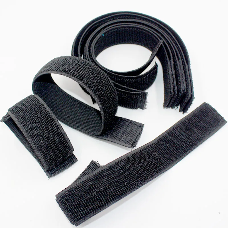 5pcs/lot 50mm nylon elastic band velcros strap self adhesive fastener belt ties bundle sticky Wristband Wrist Wraps Bandages | Дом и сад