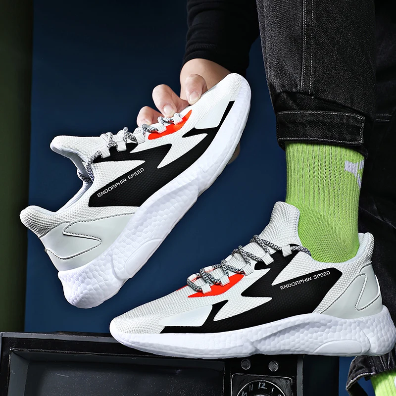 

New Fashion Men Casual Shoes Breathable Cool Soft Male Sneakers Comfortable Light Sole High Quality Men Sport Shoes Dropshipping