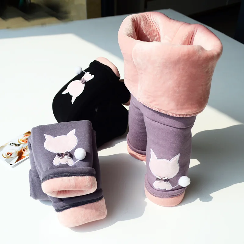 Детские зимние Хлопковые Штаны детские плотные теплые штаны для мальчиков и