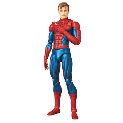 Marvel Человек паук Mafex 075 Удивительный комиксов подвижные суставы фигурка модель