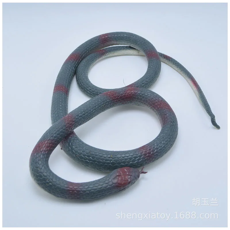 110cm Soft Rubber Toy Snake Safari Garden Props Joke Prank Gift Novelty And Gag Playing Jokes Toys | Gags