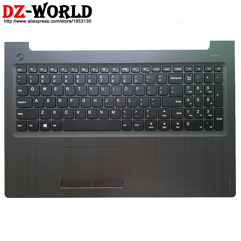 Новый верхний корпус с английской клавиатурой и тачпадом для Lenovo Ideapad 310 15ISK 15IAP 15IKB