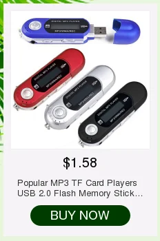 Популярные милые MP3 TF карты плееры USB 2,0 флэш-карта памяти ЖК-Карта памяти Мини Спортивный MP3 музыкальный плеер с fm-радио