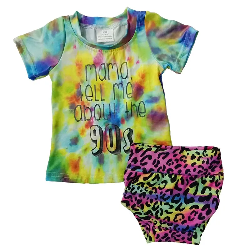 

Детская разноцветная одежда с леопардовым принтом для новорожденных