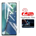 2 шт. Защита экрана для Samsung Galaxy Note20 Note10 Note 20 10 S10 S9 S8 S20 Plus ультра полное покрытие мягкая пленка защита не стекло