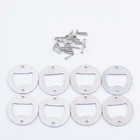 8 шт.набор, винты для питья, круглая открывалка для бутылок, 40 мм, штопор для вина пива