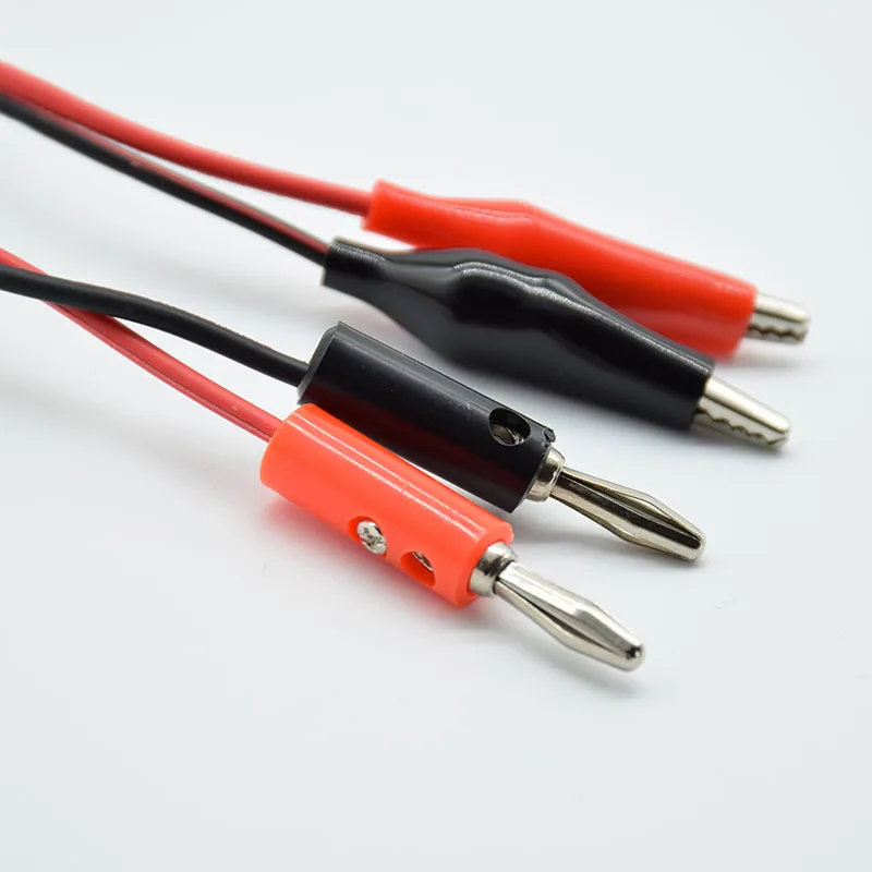 5 шт./5 красных + черных 4 мм штекер типа банан для медного электрического зажима