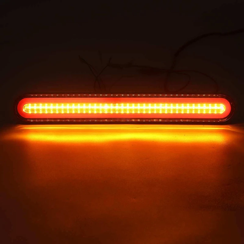 

24V 126Led течет тормоза сигнал поворота светодиодный задний светильник s Боковой габаритный фонарь Стоп сигнал задний светильник для грузовог...