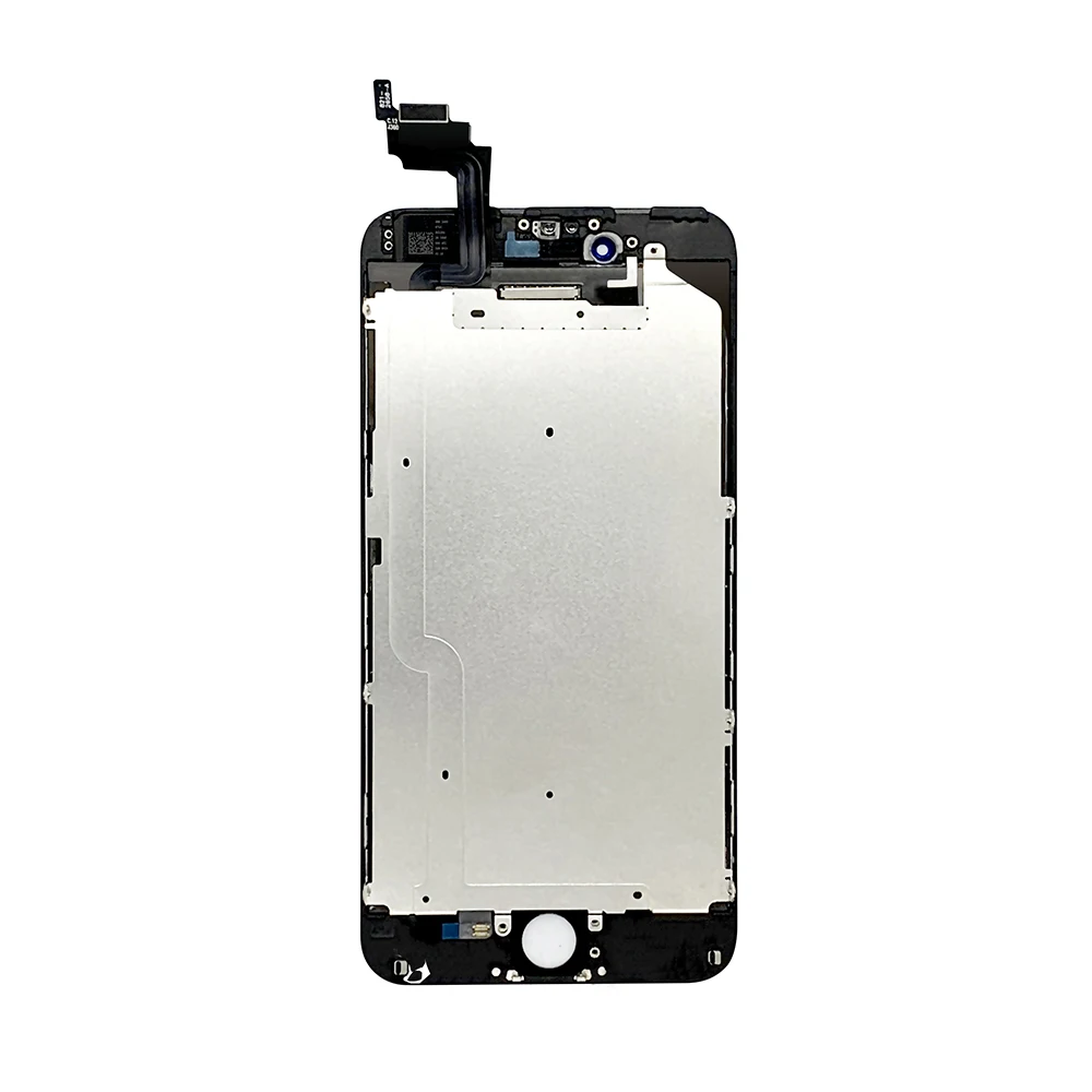 Pantalla LCD para m&oacute;vil, repuesto de digitalizador de pantalla t&aacute;ctil con placa trasera, para Apple iPhone 6plus, 6s plus, 7plus, 8plus, 5 uds.-4