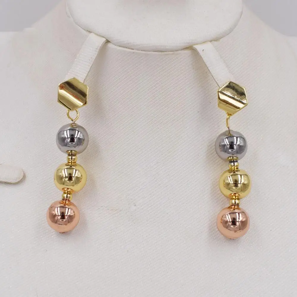 2019New Дубай золотые Ювелирные наборы ожерелье набор для женщин африканские бусы