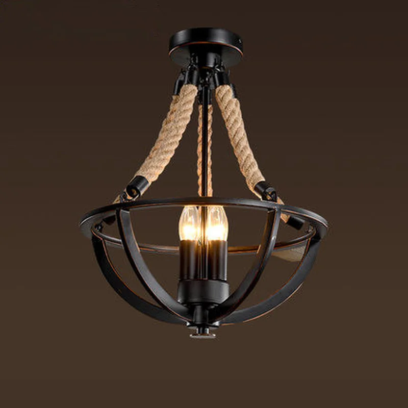 Винтажная люстра в стиле ретро для ресторана кафе гостиной бара салон молока и