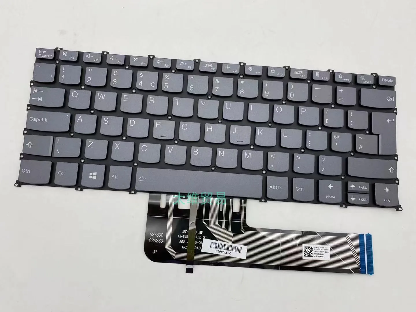 

new for lenovo IdeaPad Flex 5-14IIL05 C cover keyboard UK 2020 model