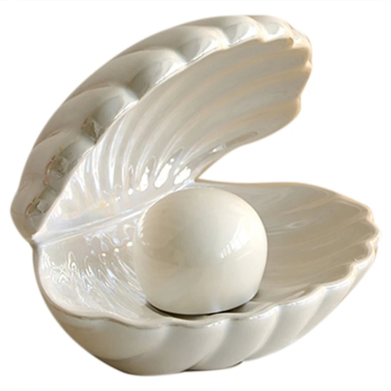 

Pearl Shell Light Dreamy Atmosphere Night Light Jewelry Plate Decoration Home