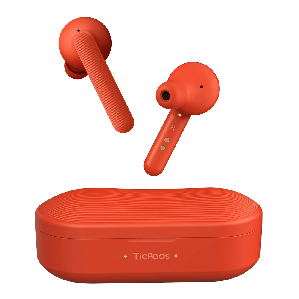 TicPods Бесплатные беспроводные Bluetooth наушники беспроводные наушники TWS наушники голосовой помощник шумоизоляция IPX5 Водонепроницаемый W/Mic