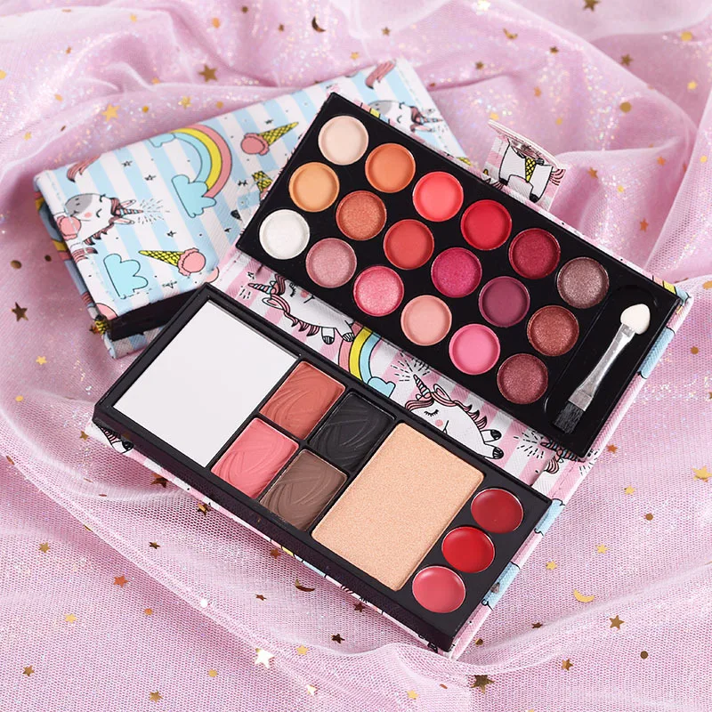 

Long-lasting Waterproof Eye Shadow Natural Eyes Makeup 16 Colors Eyeshadow Palette Cosmetics Diamond Glitter Shiny Matte