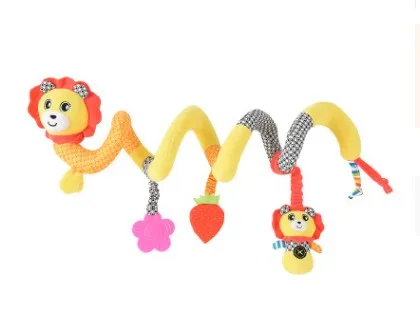 E472309 Loozykit Carton Animals Baby Bed Accessories In The Crib Cot Bed For Babays Crib Bed Hanging Toy Stickers Gifts - Цвет: E472309