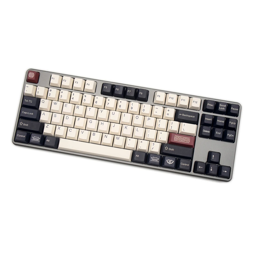 G-MKY корейские/английские колпачки для клавиш Cherry PBT с краской вишневый профиль