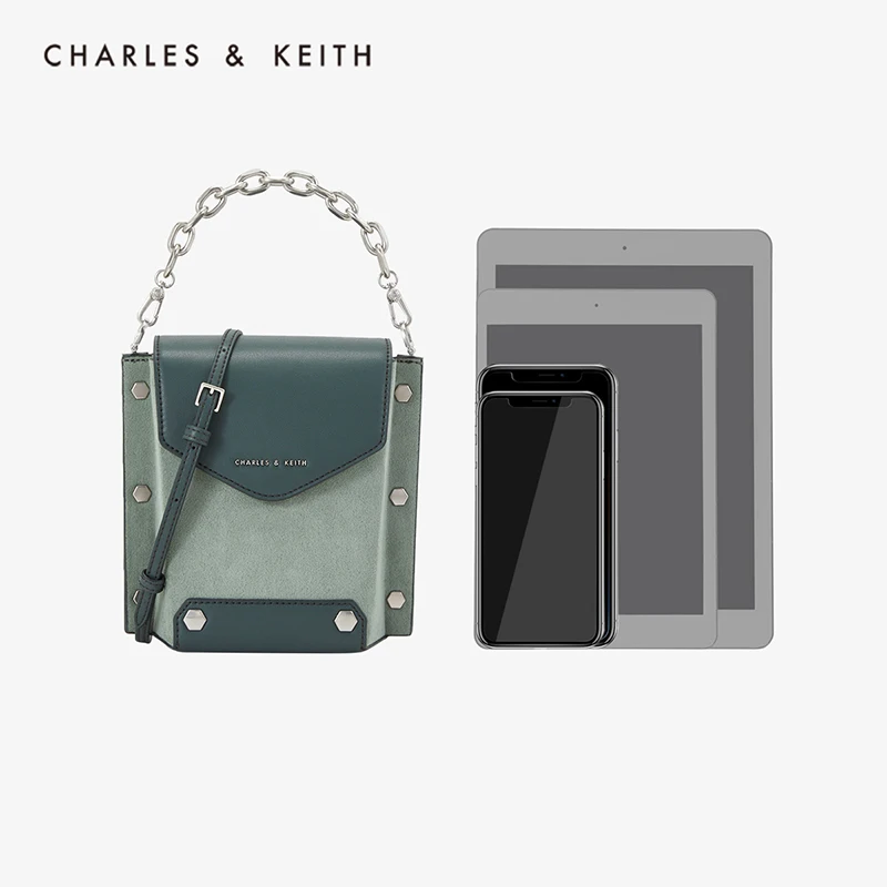 CHARLES＆KEITH Новинка на Весну 2020г. CK2 11190001 1 Женская сумка плечо Дамская Сумочка
