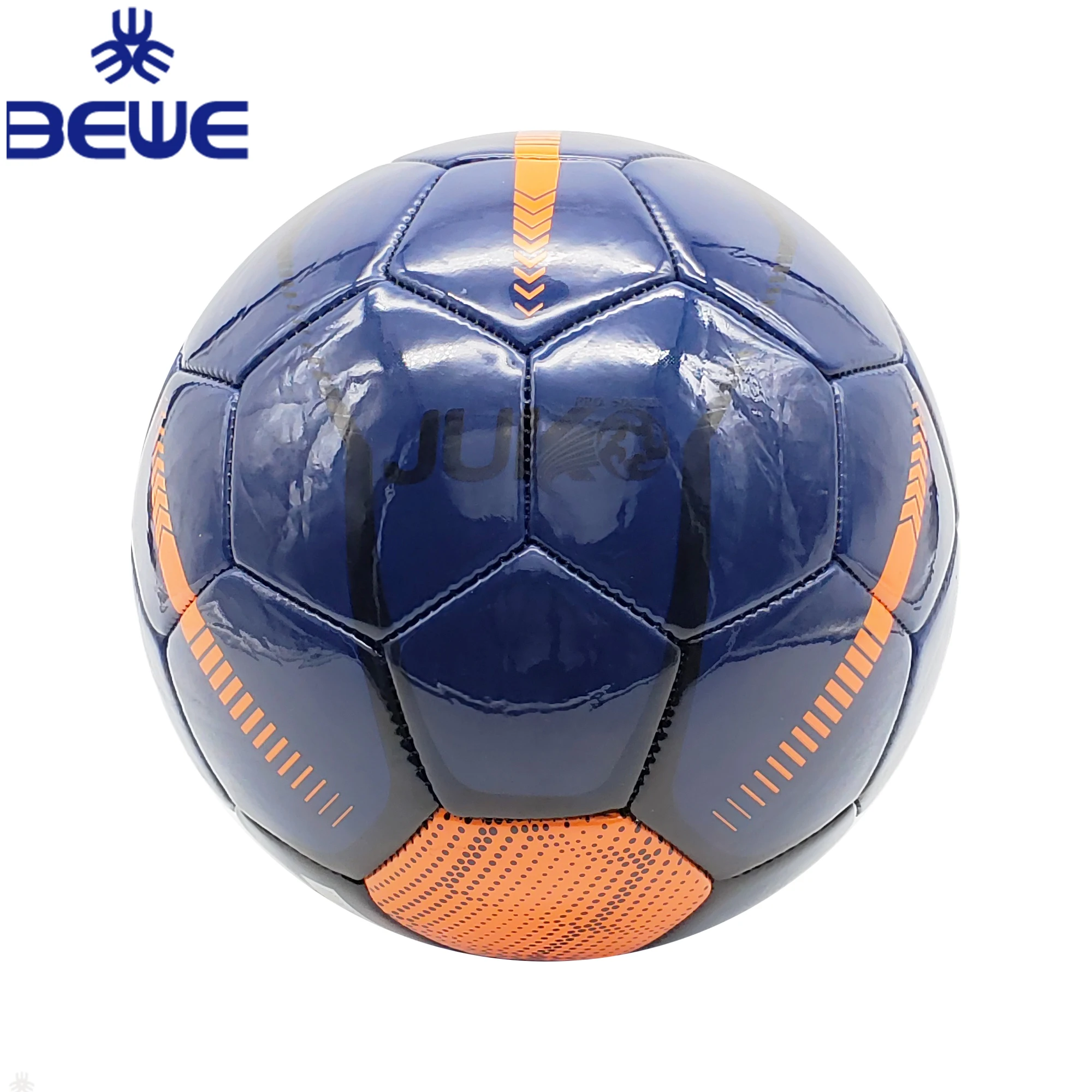 BEWE высококачественный цветной футбольный мяч на заказ из ТПУ Размер 5 для