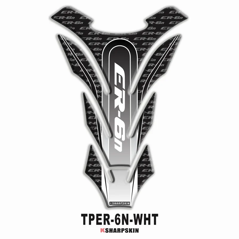 Мотоцикл 3D топливный бак накладка Защитная декоративная наклейка для KAWASAKI Ninja ER-6N