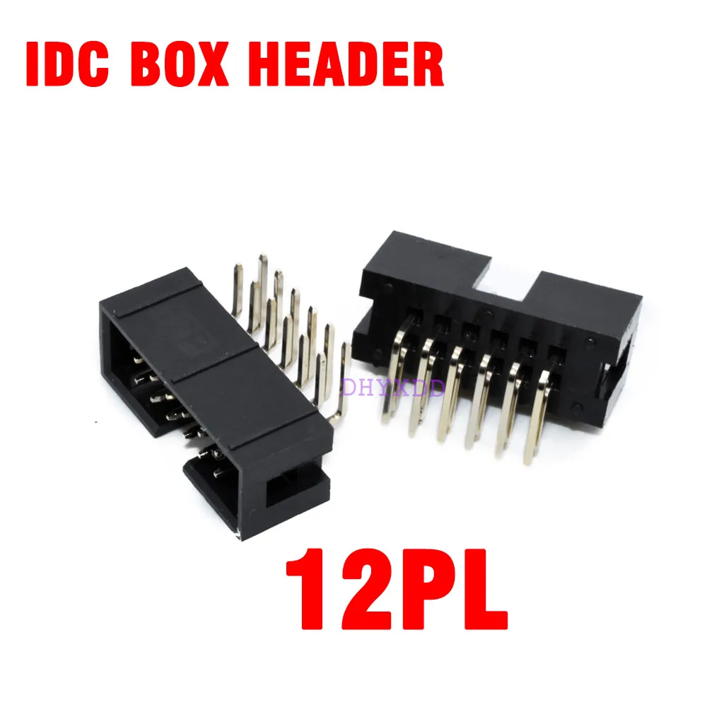 

10 . DC3 2x6 12 2,54 ISP IDC JTAG