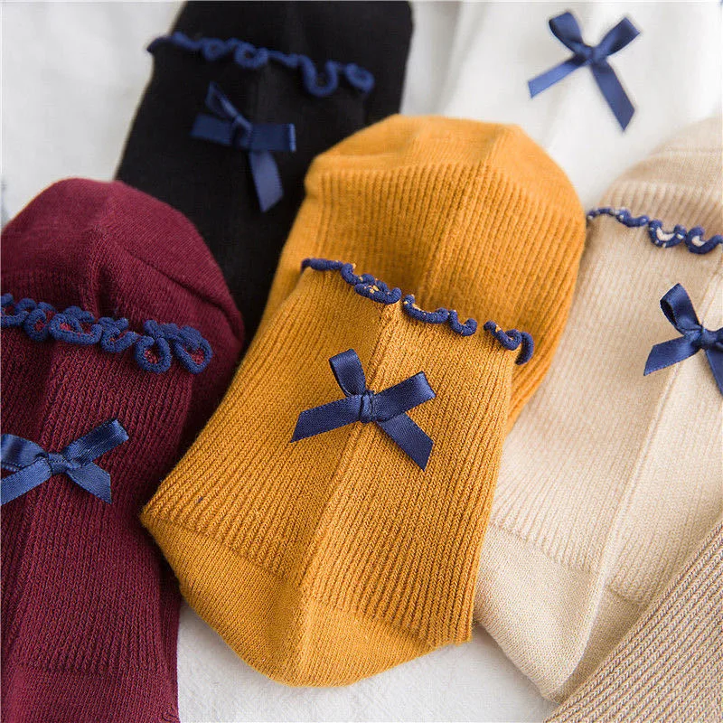 Женские бандажные хлопковые носки в японском стиле для скейтборда забавные