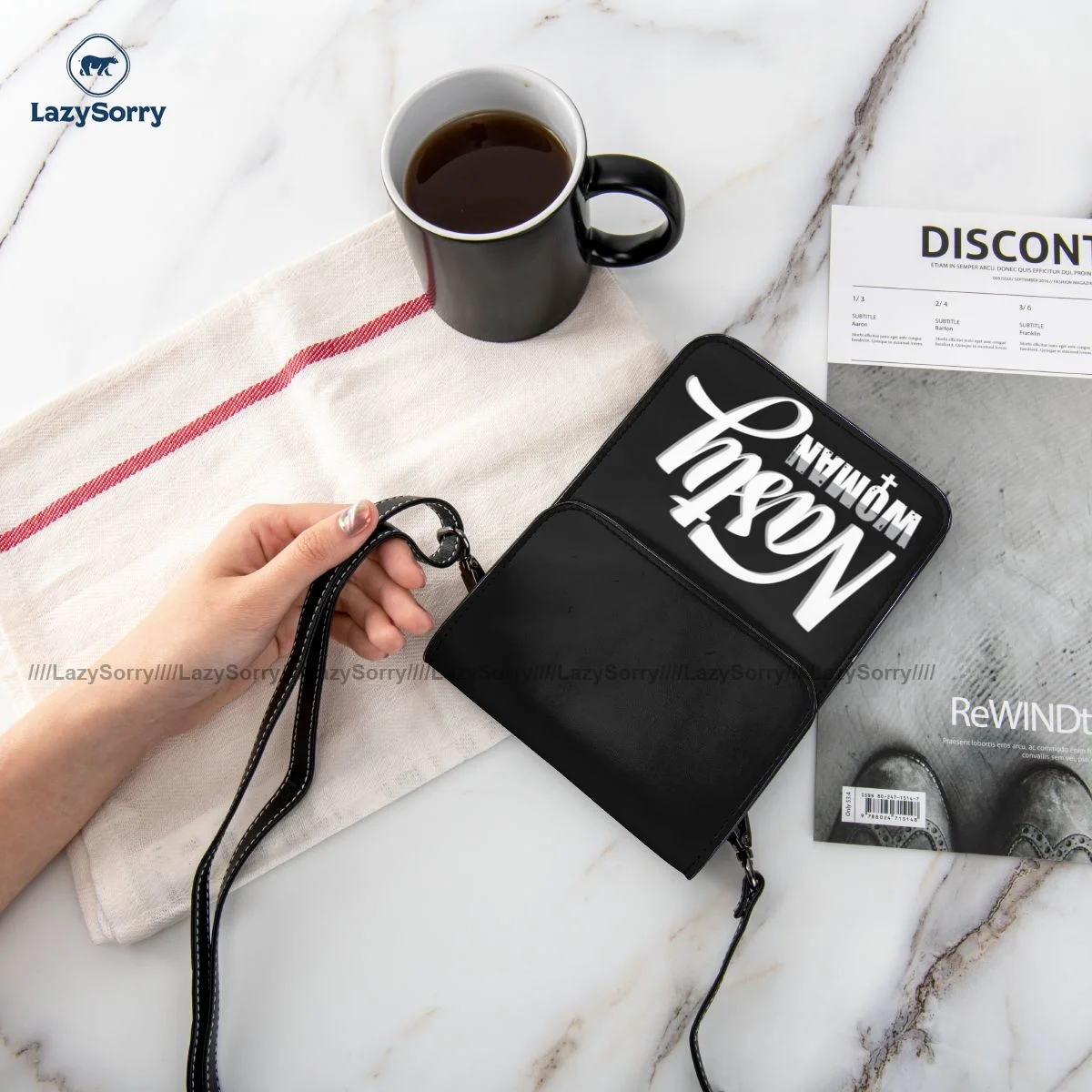 

Joe Biden Shoulder Bag Travel Female Mobile Phone Bag Gifts Reusable Leather Bags