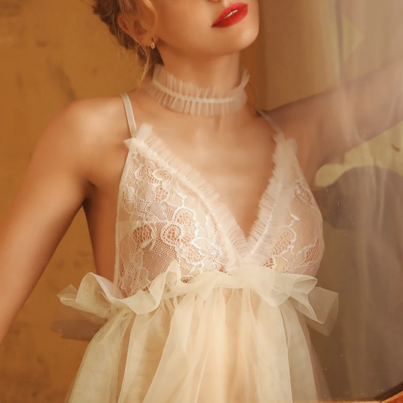 Французское Милое сексуальное женское белье Свадебный сетчатый марлевидный