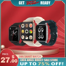 New Original 1.75 Inch 2.5D HD Screen Smart Watch Fitness BT 5.0 Massage Reminder HR Monitoring For Apple Series 7 Watch Samsung